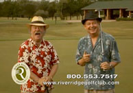 River Ridge Golf Club Bad Jokes Ad
