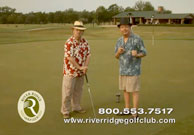 River Ridge Golf Club Bad Jokes Ad